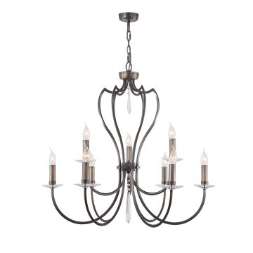 Csillár PIMLICO PM9-DB 9x60W/E14 a Elstead Lighting-tól