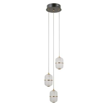 Függőlámpa Alani PND-34375-3-BK 3000K 15W 3x15W/LED 1170lm a Italux-tól