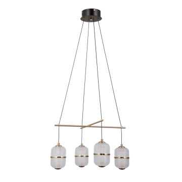 Függőlámpa Alani PND-34375-4-BK 3000K 24W 4x24W/LED 1931lm a Italux-tól