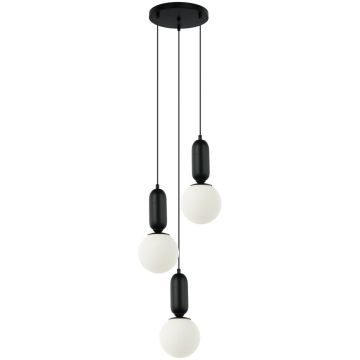 Függőlámpa ALDEVA PND-02340-3S-BK 3x40W/E27 IP20 a Italux-tól
