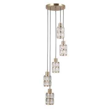 Függőlámpa Alma PND-40668-5-HBR 40W 5x40W/E27 a Italux-tól