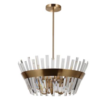 Plafonlámpa ALTOYA PND-22450-5A-HBR 5x40W/E14 IP20 a Italux-tól