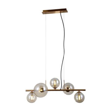 Függőlámpa Canello PND-406007-5-HBR 5x5W/G9 IP20 a Italux-tól