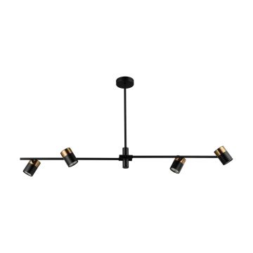 Plafonlámpa Elice PND-58892-4-BK-BRO 35W 4x35W/GU10 a Italux-tól