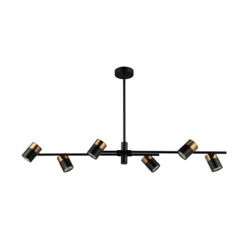 Plafonlámpa Elice PND-58892-6-BK-BRO 35W 6x35W/GU10 a Italux-tól