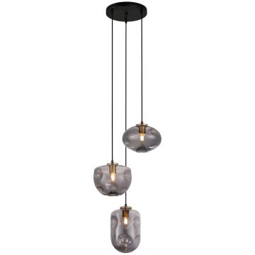 Függőlámpa HATELLA PND-112038-3A-BRO+SG 3x40W/E27 IP20 a Italux-tól