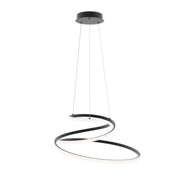 Függőlámpa Lorila PND-2168-M-BK 3000K|4000K|6000K 60W 1x60W/LED 3300lm a Italux-tól