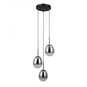 Függőlámpa Meolo PND-40825-3-BK 40W 3x40W/E14 a Italux-tól