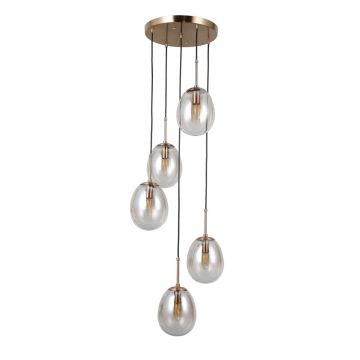 Függőlámpa Meolo PND-40825-5-GD 40W 5x40W/E14 a Italux-tól