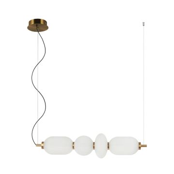 Függőlámpa Nico PND-8545-4H-AB-WH 3000K 18W 1x18W/LED 1925lm a Italux-tól