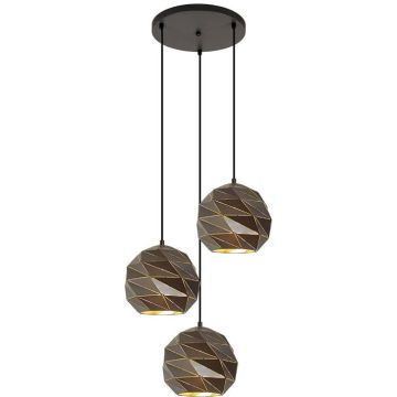 PND-2424-3S-GR+GD Palermo  Italux