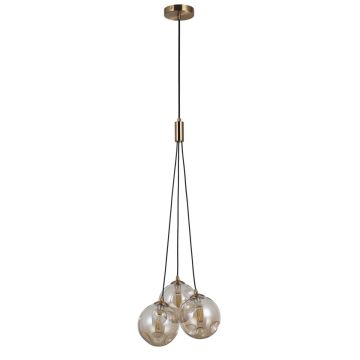 Függőlámpa PERLOS PND-54456-3-HB-AMB 3x5W/G9 IP20 a Italux-tól