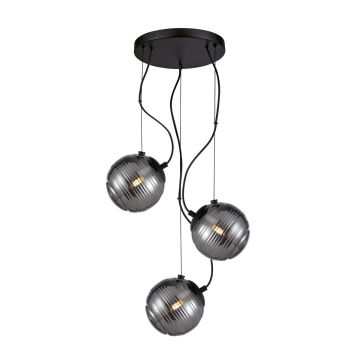 Függőlámpa Perona PND-92389-3A-BK 3x40W/G9 IP20 a Italux-tól