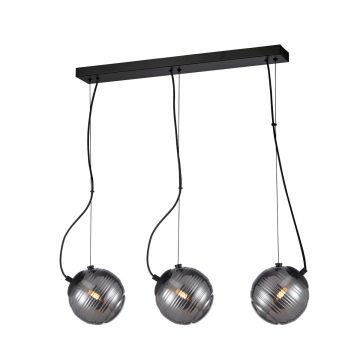 Függőlámpa Perona PND-92389-3L-BK 3x40W/G9 IP20 a Italux-tól