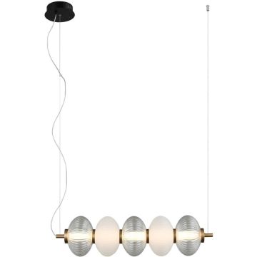 Függőlámpa Testa PND-84938-4-BK 3000K 1x19W/LED 1200lm IP20 a Italux-tól