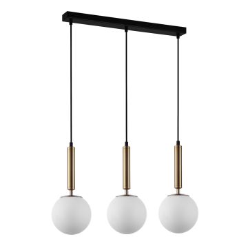 Függőlámpa RAVENA PND-2324-3L GD+OPA 3x10W/E27 IP20 a Italux-tól