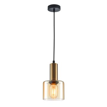 Függőlámpa SANTIA PND-65342-1-BRO+AMB 1x40W/E27 IP20 a Italux-tól