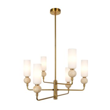 Plafonlámpa Santos PND-95331-6-BRSS 40W 6x40W/G9 a Italux-tól