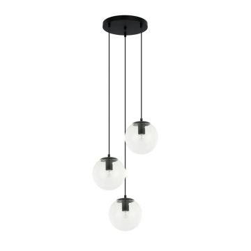Függőlámpa Sarpo PND-58867-3S-BK 40W 3x40W/E27 a Italux-tól