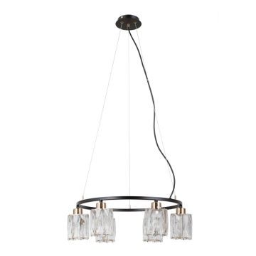 Függőlámpa Simona PND-40814-6-BK-HBR 40W 6x40W/E14 a Italux-tól
