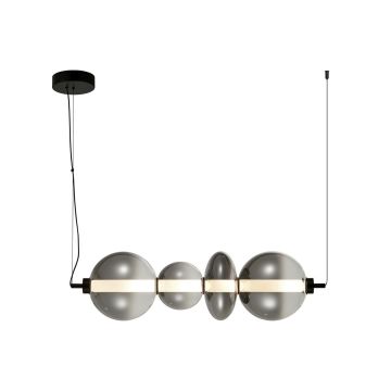 Függőlámpa Sonte PND-24352-36W-BK-SG 3000K 1x36W/LED 4425lm IP20 a Italux-tól