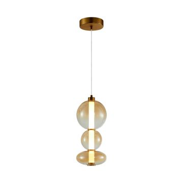 Függőlámpa Sonte PND-24352V-24W-AB-AMB 3000K 1x24W/LED 2686lm IP20 a Italux-tól