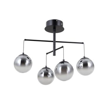 Függőlámpa Velada PND-34381-4-BK 3000K 20W 4x20W/LED 1810lm a Italux-tól