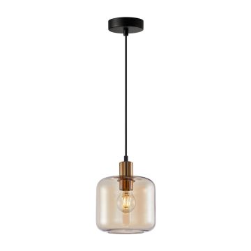 Függőlámpa Zona PND-29257A-1-BRO-AMB 40W 1x40W/E27 a Italux-tól