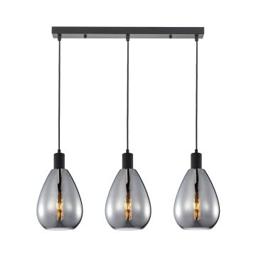 Függőlámpa Zulo PND-27812-3-BK-SG 40W 3x40W/E27 a Italux-tól