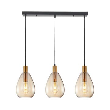 Függőlámpa Zulo PND-27812-3-BRO-AMB 40W 3x40W/E27 a Italux-tól