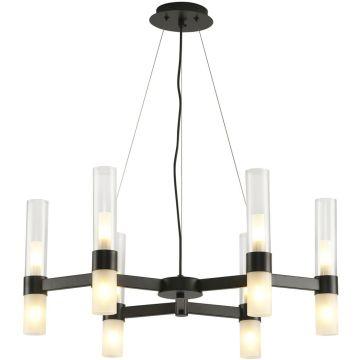 Csillár CANDELA DN1505-6 black 12x10W/G9 IP20 a Step Into Design-tól