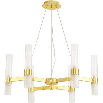 Csillár CANDELA DN1505-6 gold 12x20W/G9 IP20 a Step Into Design-tól