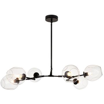 Plafonlámpa MODERN ORCHID ST-1232-6 black transparent 6x60W/E27 IP20 a Step Into Design-tól