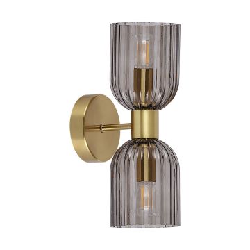 Fali lámpa Piega LP-939/2W smoked 10W 2x10W/E14 a Light Prestige-tól