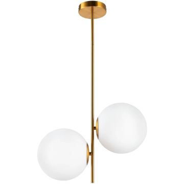 Plafonlámpa VENUS ST-5025-2 BRASS 2x60W/E27 IP20 a Step Into Design-tól