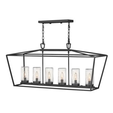Függőlámpa ALFORD PLACE QN-ALFORD-PLACE-6P-MB 6x40W/E14 IP44 a Quintiesse-tól
