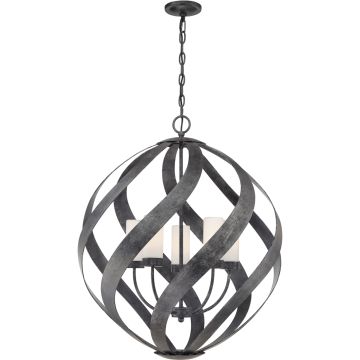 Függőlámpa BLACKSMITH QN-BLACKSMITH-5P-OBK 5x40W/E14 IP44 a Quintiesse-tól