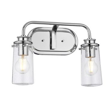 Fali lámpa BRAELYN QN-BRAELYN2-PC 2x40W/E27 IP44 a Quintiesse-tól