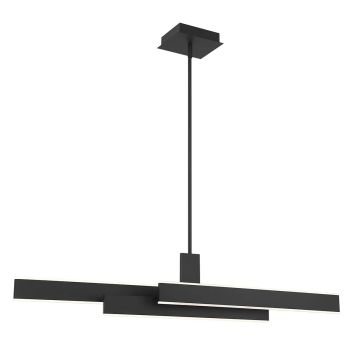 Plafonlámpa Cameno QN-CAMENO-LP-BK 3000K 74W 1x74W/LED 4700lm a Quintiesse-tól