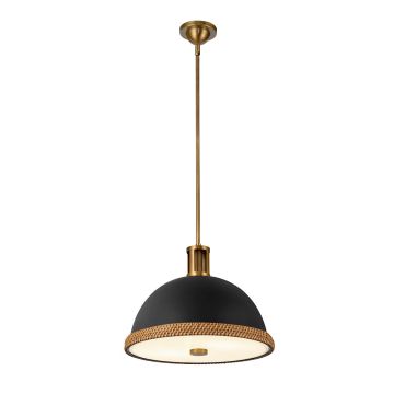 Függőlámpa Doral QN-DORAL-P-M-BK 60W 2x60W/E27 a Quintiesse-tól