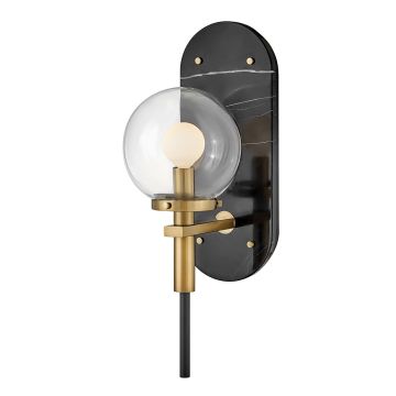 Fali lámpa Gilda QN-GILDA-WB1-BK 40W 1x40W/E14 a Quintiesse-tól
