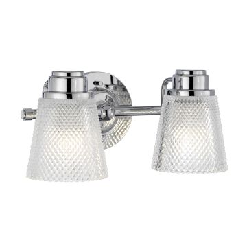 Fali lámpa HUDSON QN-HUDSON2-BATH 3000K 2x3,5W/G9 640LM IP44 a Quintiesse-tól