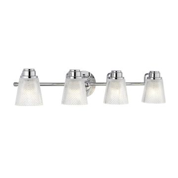 Fali lámpa HUDSON QN-HUDSON4-BATH 3000K 4x3,5W/G9 1280LM IP44 a Quintiesse-tól