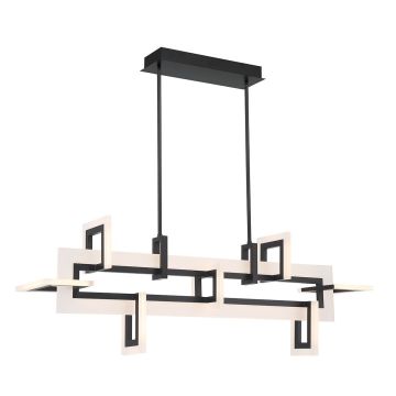 Plafonlámpa Inizio QN-INIZIO-LP-M-BK 3000K 86W 1x86W/LED 3305lm a Quintiesse-tól