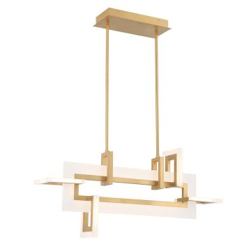 Plafonlámpa Inizio QN-INIZIO-LP-S-BG 3000K 46W 1x46W/LED 2086lm a Quintiesse-tól