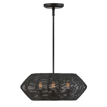 Függőlámpa Luca QN-LUCA-P-S-BK-BK 40W 3x40W/E14 a Quintiesse-tól