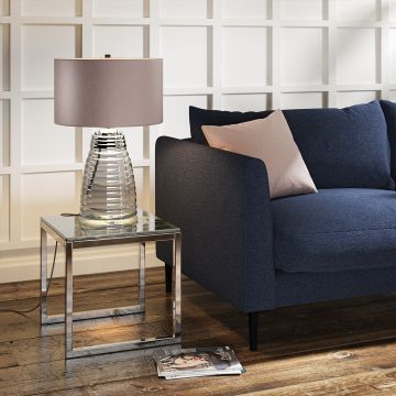 Asztali lámpa MILNE QN-MILNE-TL-GREY 3000K 1x60W/E27 620LM a Quintiesse-tól
