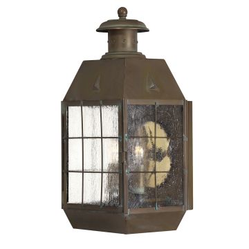 Fali lámpa NANTUCKET QN-NANTUCKET-L-AS 2x60W/E14 IP44 a Quintiesse-tól