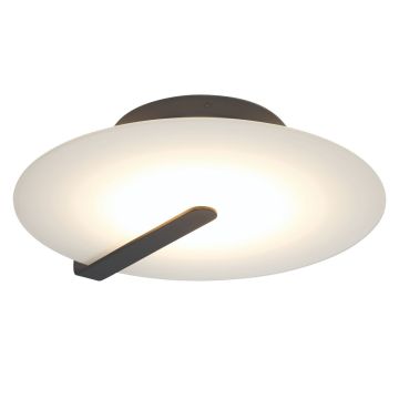Süllyesztett mennyezeti lámpa Nuvola QN-NUVOLA-F-M-BK 3000K 18W 1x18W/LED 800lm a Quintiesse-tól