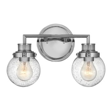 Fali lámpa POPPY QN-POPPY2-PC-BATH 2x60W/E27 IP44 a Quintiesse-tól